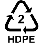 hdpe symbool