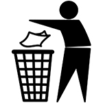 litter symbol