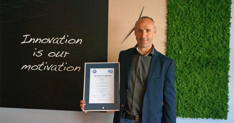 KIVO achieves ISCC PLUS MBA certification image