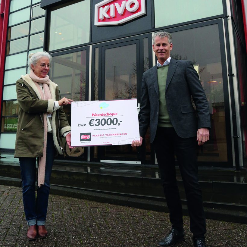 KIVO donates €3,000 to Huis aan het water foundation image