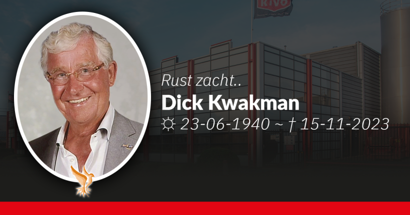 Overlijdensbericht Dick Kwakman afbeelding