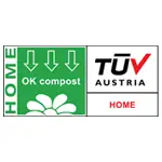 OK Compost HOME label symbol